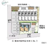 ★手数料０円★平塚市南金目　月極駐車場（LP）